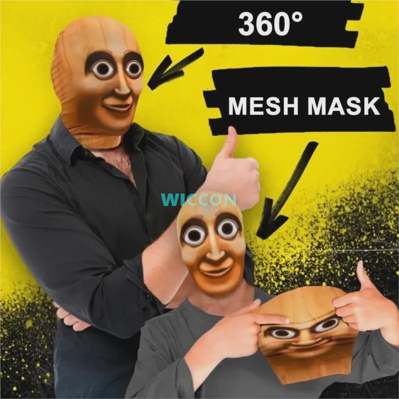 3D Printed Full Face Visual Ma - Cosplay Prop 3D Print reseña y precio