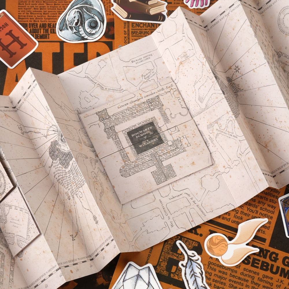 1PC Map Of The Marauder's Scho - Cosplay Prop Making reseña y precio